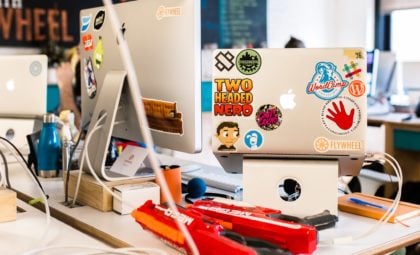 Sticker love – 8 of Flywheel’s best looking laptops!