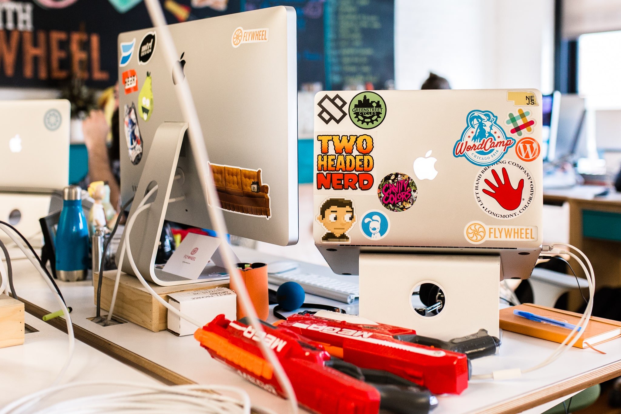 Sticker love – 8 of Flywheel’s best looking laptops!