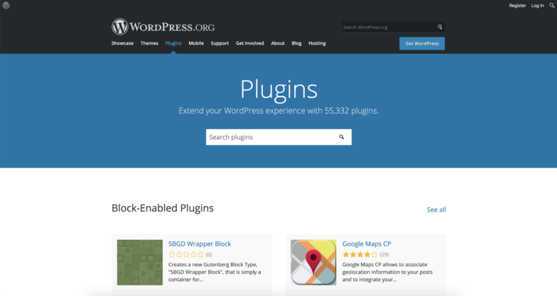 WordPress plugin repository 