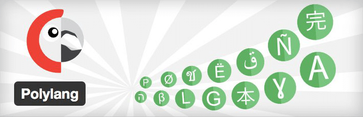 promotional image for Polylang plugin