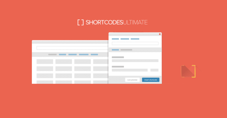 promotional image for Shortcodes Ultimate plugin