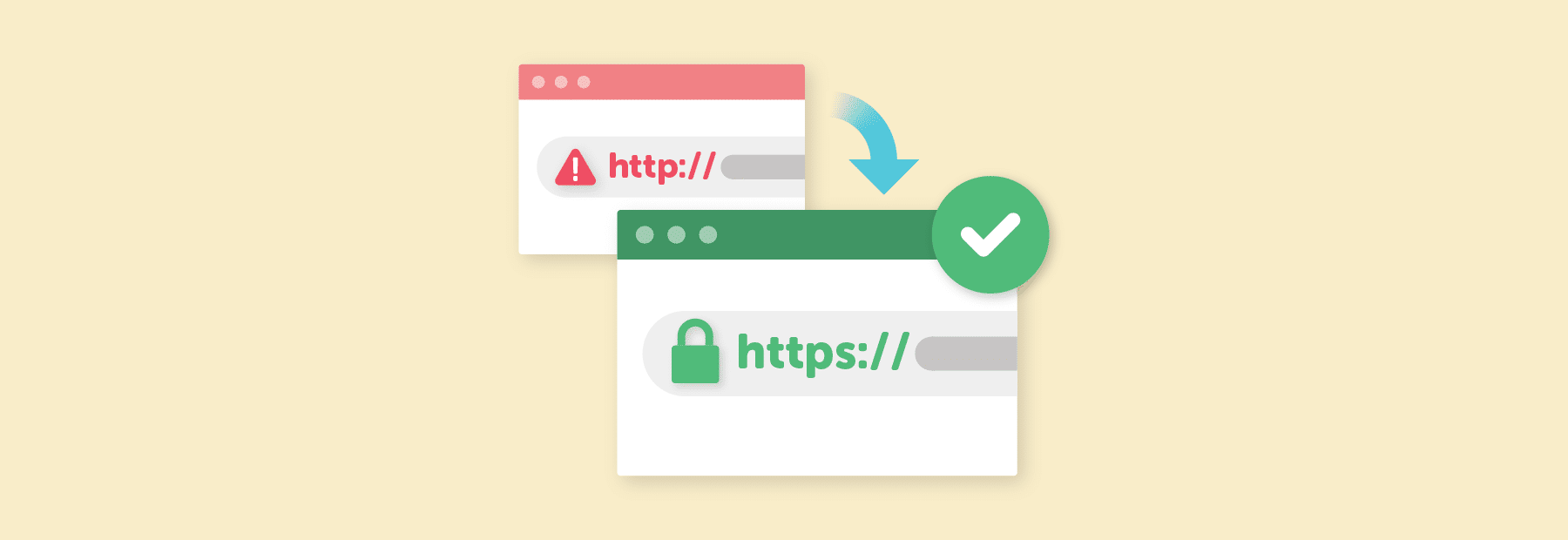 How To Easily Fix The Connection To The Site Is Not Secure Warning In Chrome With Ssl Layout