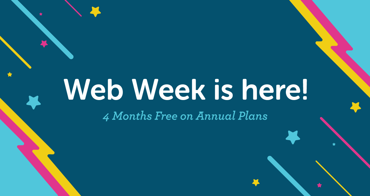 Take advantage of these great Web Week deals