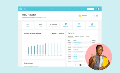 The new personalized dashboard for Growth Suite!