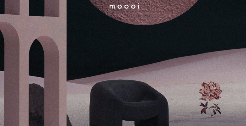 Screenshot from the interior of the Moooi website when you navigate to Chapter 1: Beauty Blooms