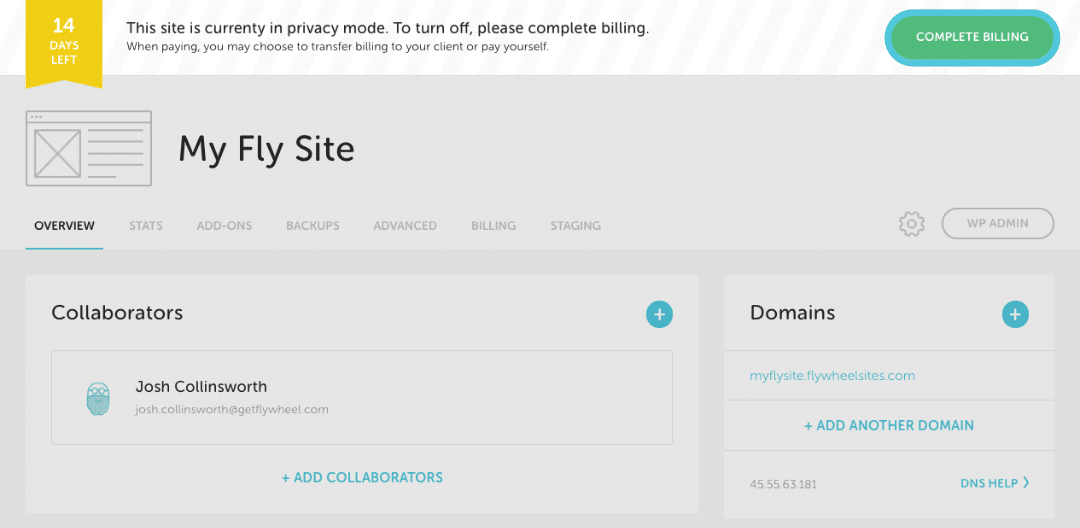 Flywheel How do I transfer billing to my client?