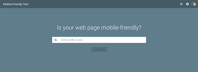 layout by flywheel shows the google mobile usability testing welcome screen