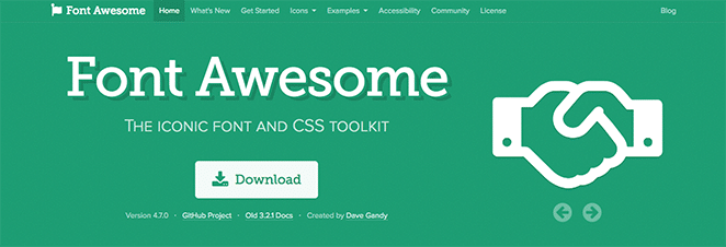 layout by flywheel free resources for designers font awesome