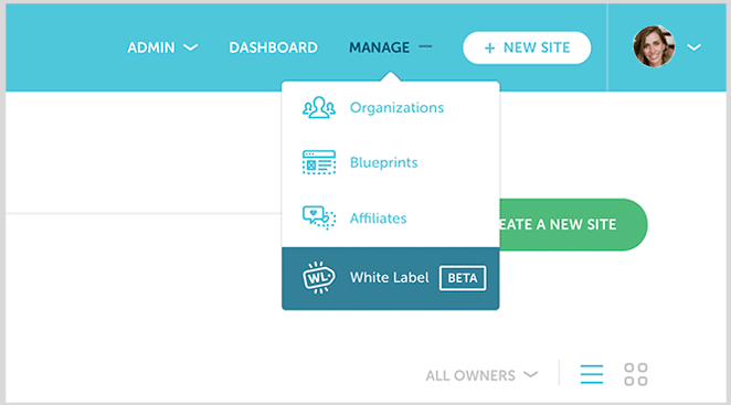 layout by flywheel white label recurring revenue manage white label app screenshot