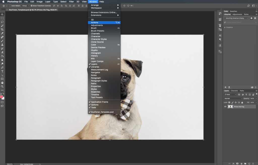 create frames from layers photoshop 2018