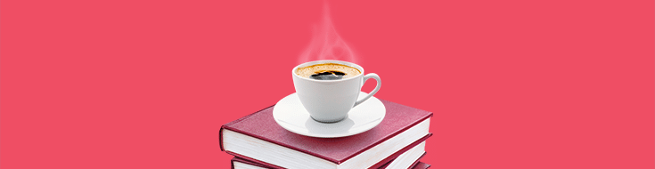 layout by flywheel javascript frameworks libraries 2018 java coffee in tea cup with steam on top of stack of red books