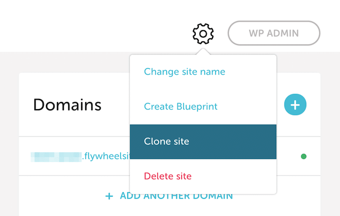 layout by flywheel how to clone wordpress website click settings clone site