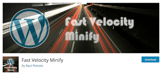 The Fast Velocity Minify plugin