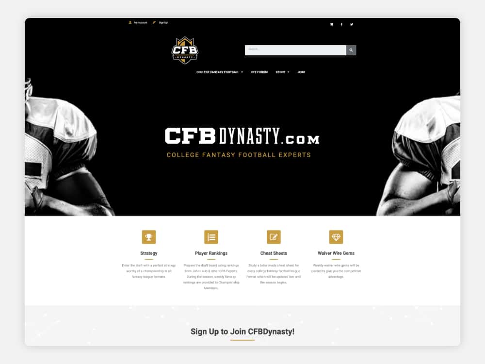 College Fantasy Football by CFBDynasty