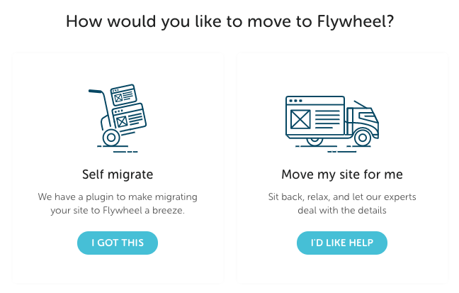 Would you like to migrate your site or have us migrate your site?