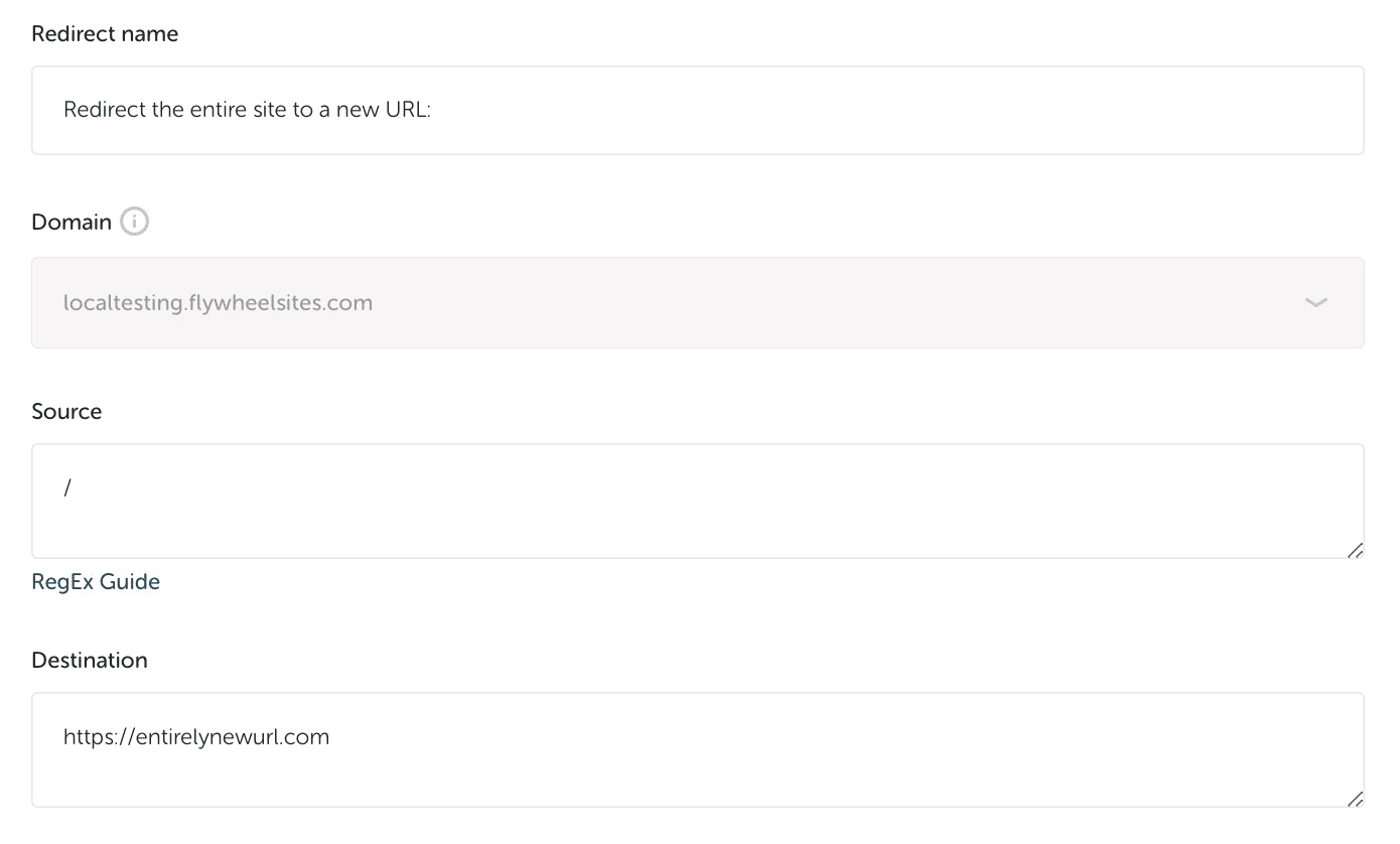 Flywheel Setup redirects from the Flywheel dashboard