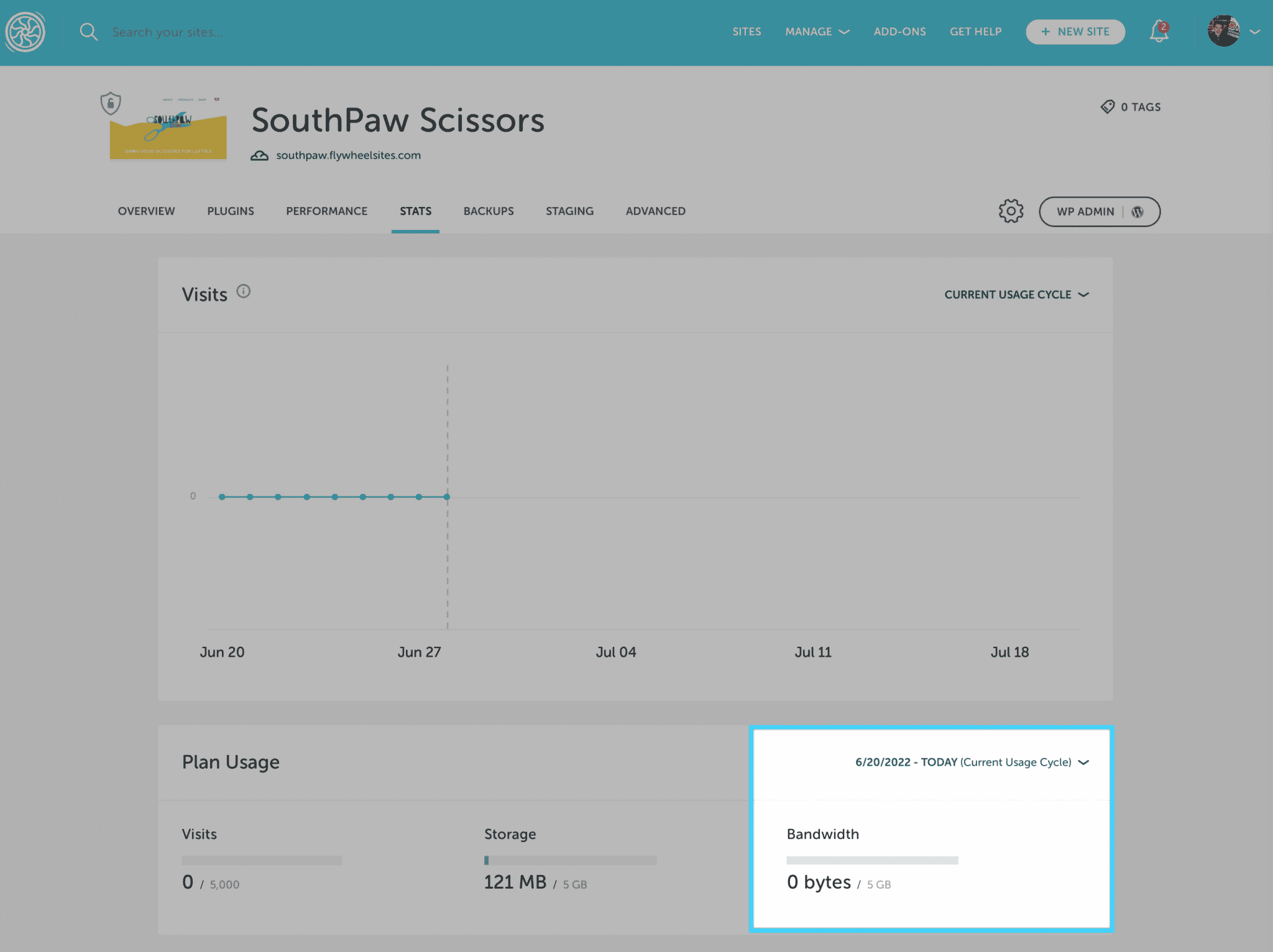 Flywheel | Bandwidth on Flywheel